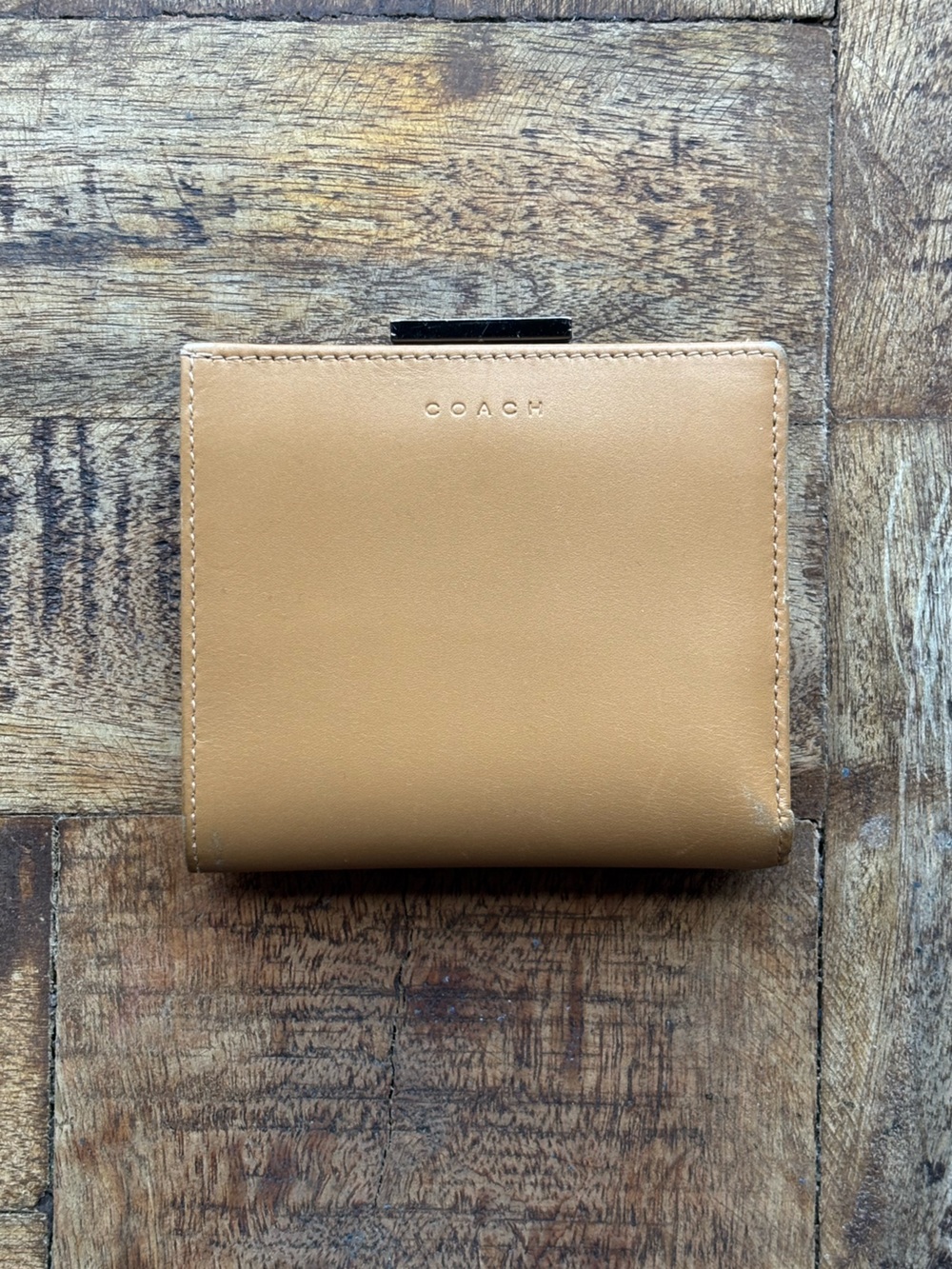 ✨COACH Mini Frame French Wallet 💳